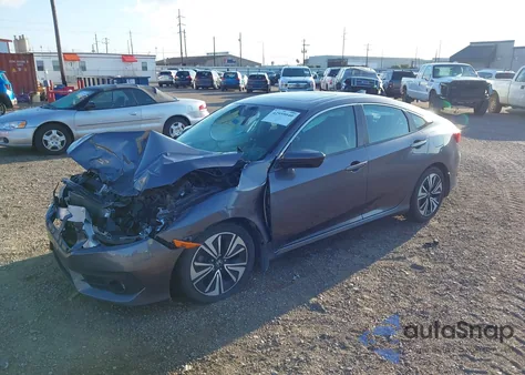 2016 Honda Civic Ex-T from USA, damaged, VIN 19XFC1F35GE029133